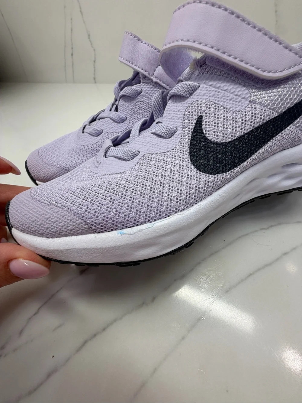 Nike Revolution 6 Kids Sneakers – Violet Frost/Lavender – Size 11C